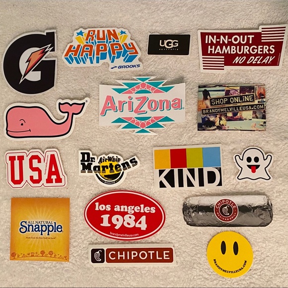 Brandy Melville Accessories - Assorted Sticker Bundle